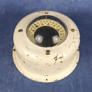 Large Nautical Gyrocompass For Ship Navigation From Marine Compass Co1950s